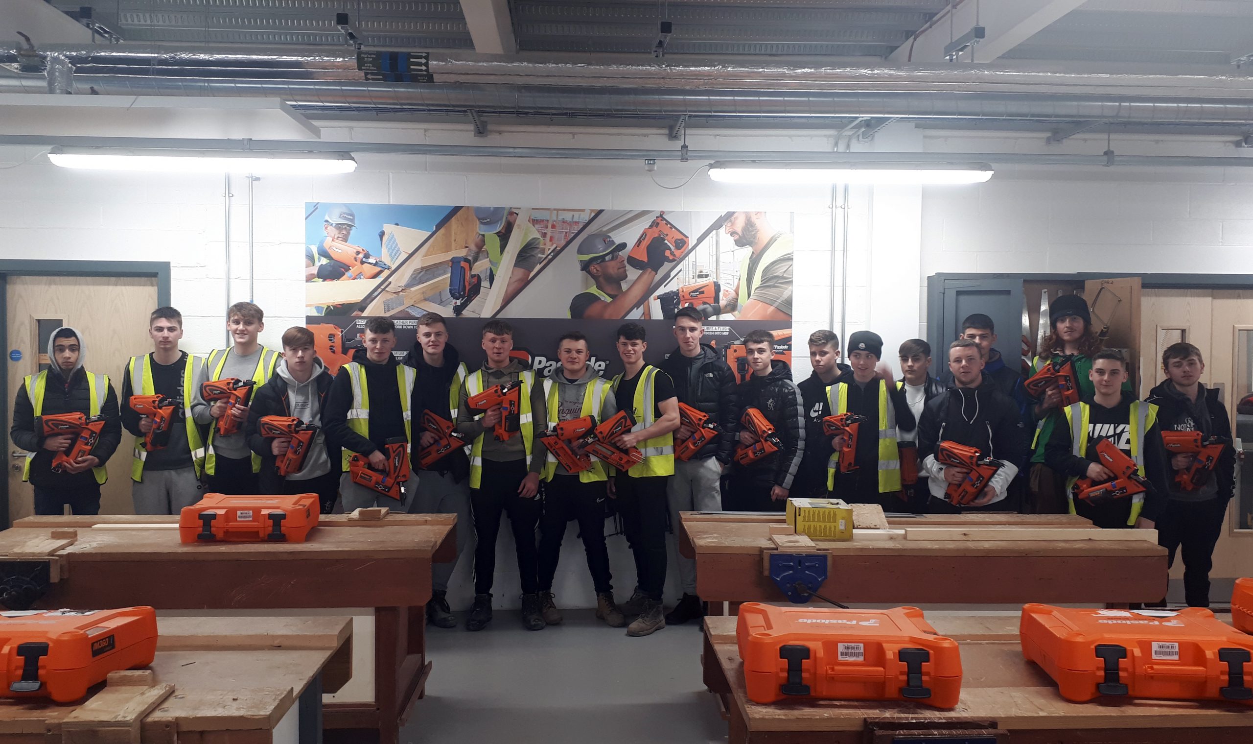 Paslode support carpenters of the future with New Durham College